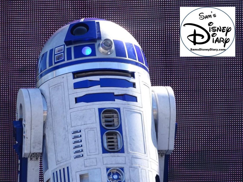 A Galaxy Far, Far Away Stage Show - R2-D2 up close.