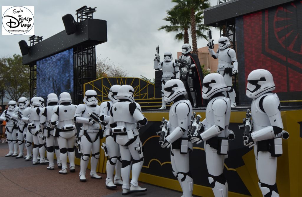“First Order March” led by Captain Phasma