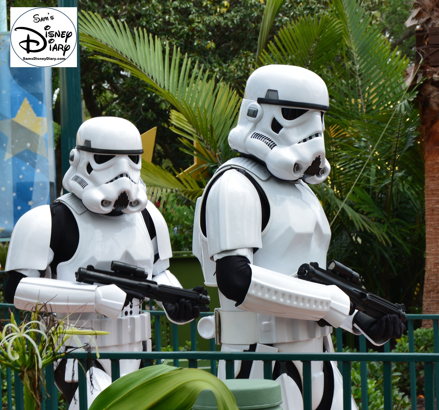 Star Wars Weekends 2016 - Stormtroopers Backstage prep for "A Galaxy Far, Far Away" stage show.