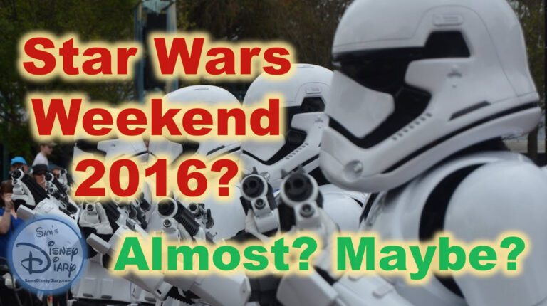 Star Wars Weekend 2016, not exactly Walt Disney World