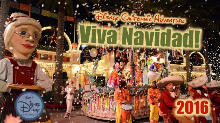 Viva Navidad Disney California Adventure Christmas Celebration