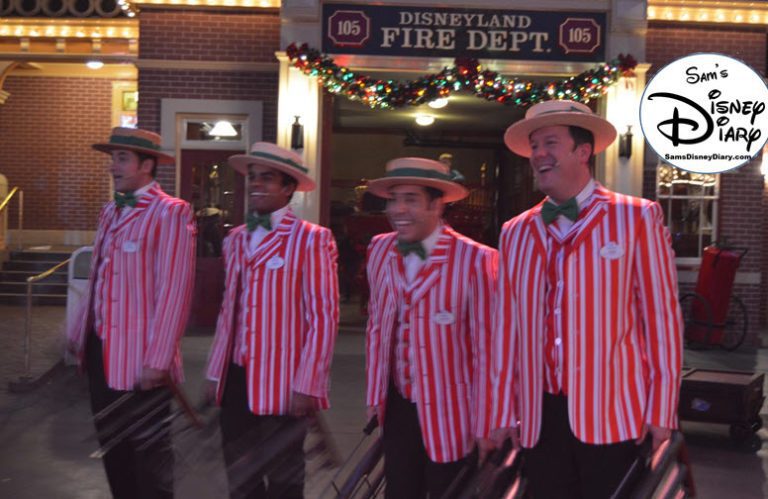 SamsDisneyDiary Episode #76: Sams 12 Days of Christmas Day #1: Disneyland Dapper Dans Holiday