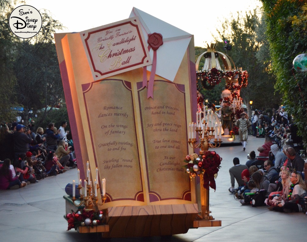 SamsDisneyDiary 82: Disneyland Christmas Fantasy Parade