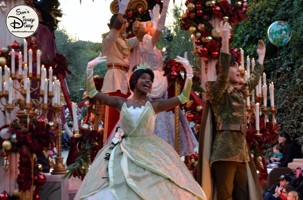 SamsDisneyDiary 82: Disneyland Christmas Fantasy Parade - Tiana