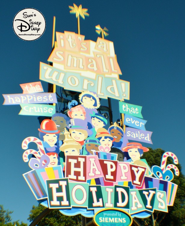 SamsDisneyDiary 87: Small World Holiday