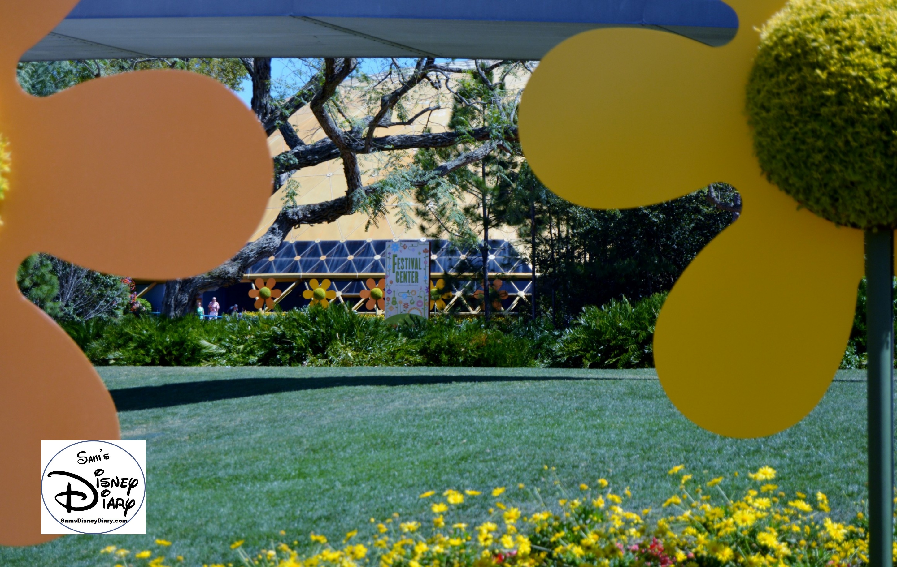 The 2017 Epcot International Flower and Garden Festival - The Festival Center - Open Friday, Saturday and Sunday 10-5.