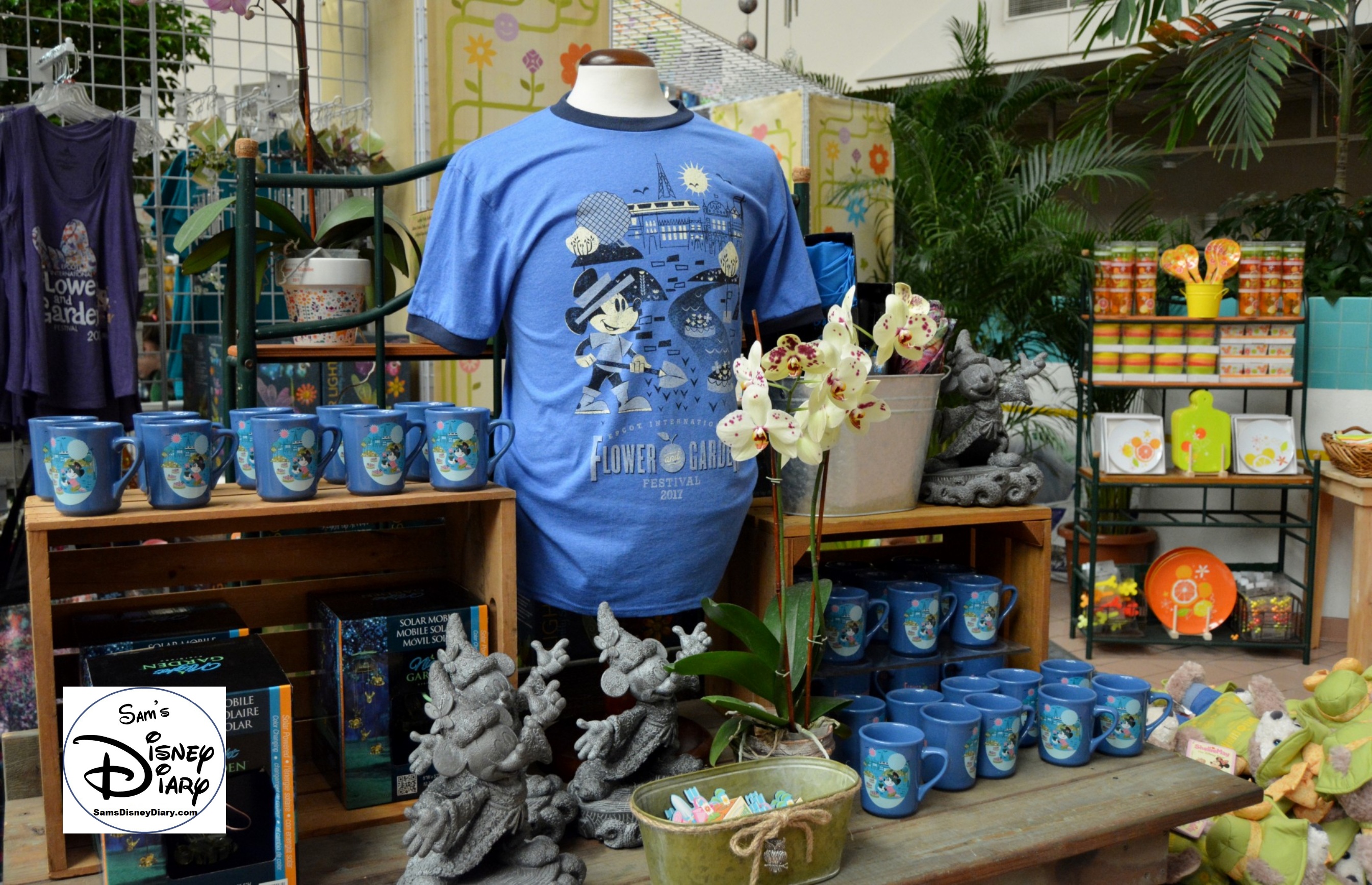 The 2017 Epcot International Flower and Garden Festival - Festival Center Merchandise