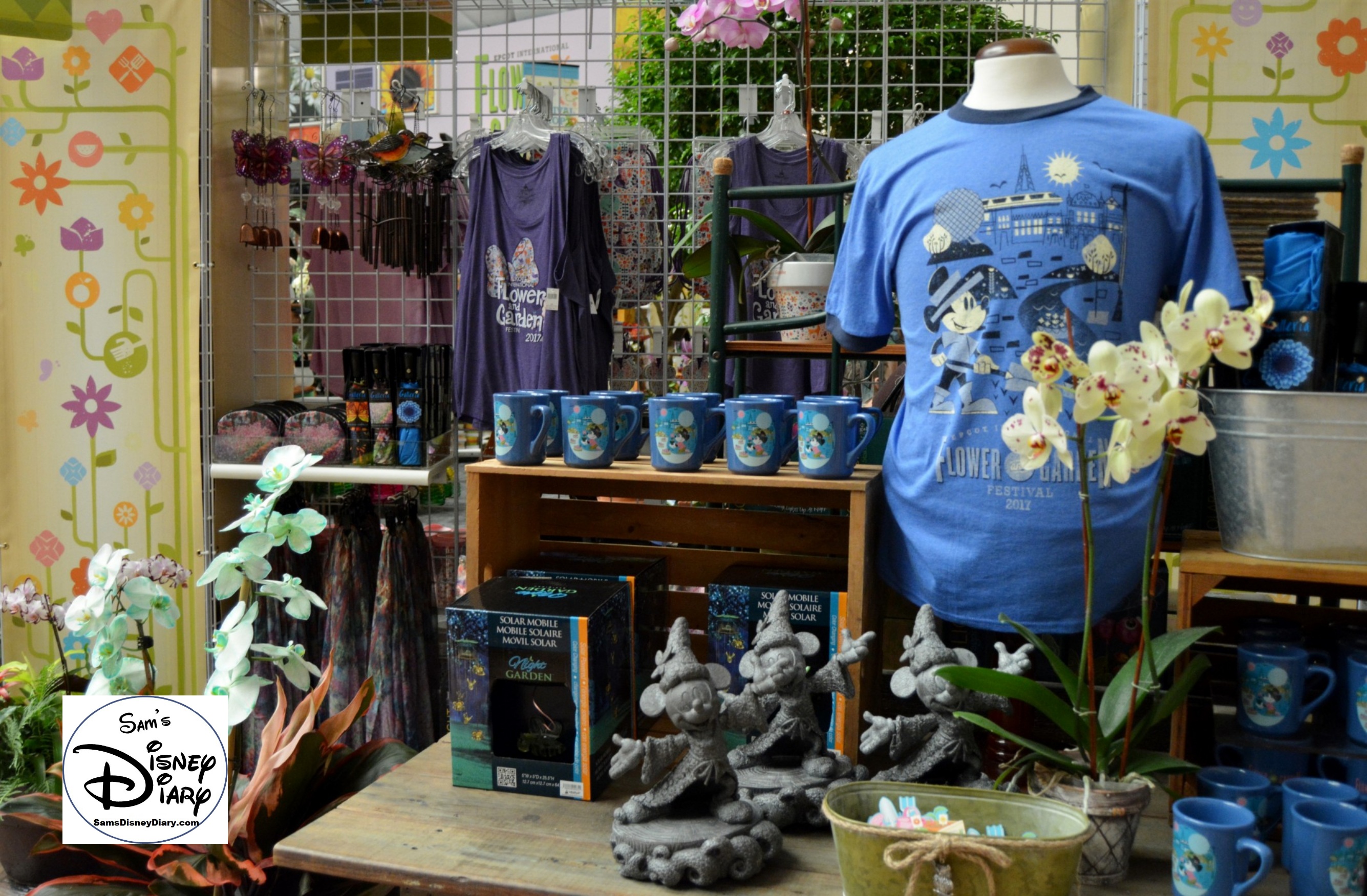The 2017 Epcot International Flower and Garden Festival - Festival Center Merchandise