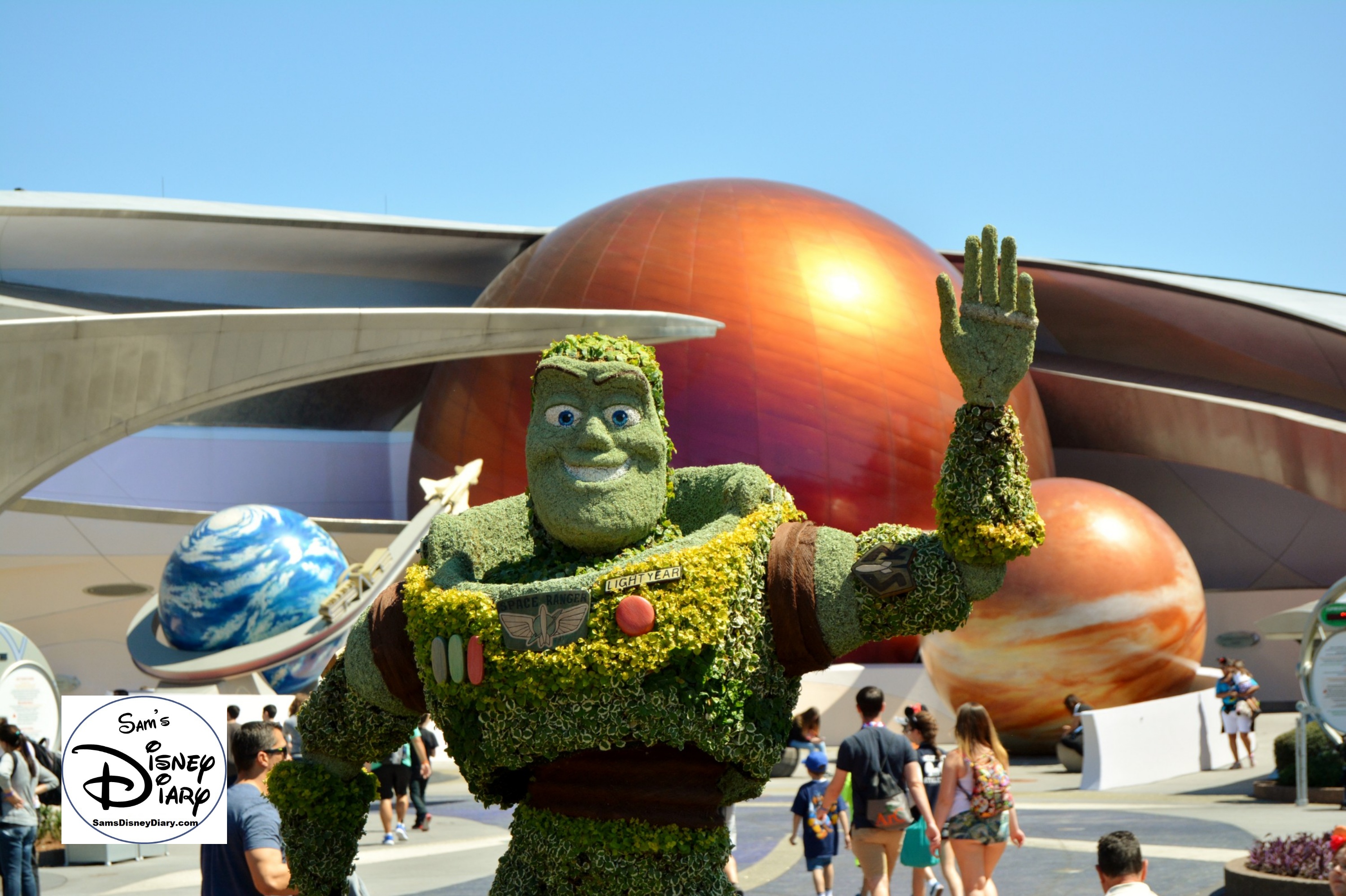 The 2017 Epcot International Flower and Garden Festival - Buzz near Mission Space