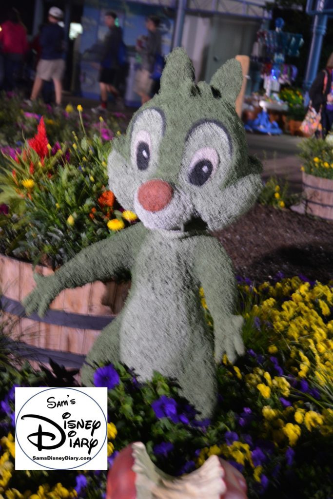 The 2017 Epcot International Flower and Garden Festival - Chip, or maybe Dale?