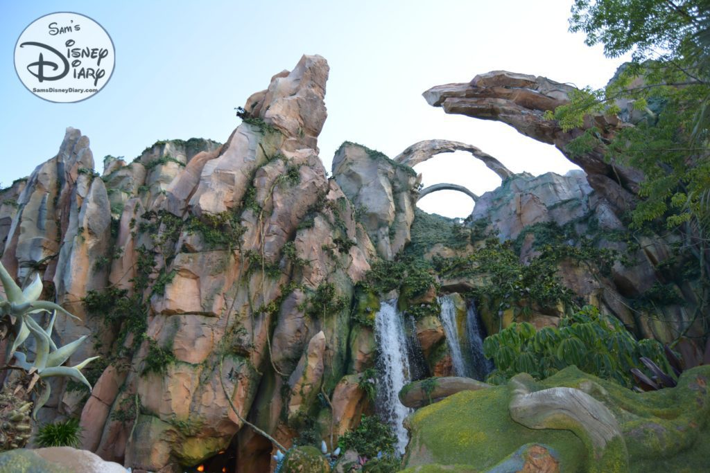 Water Flows into the Valley form the Queue to Flight of Passage.