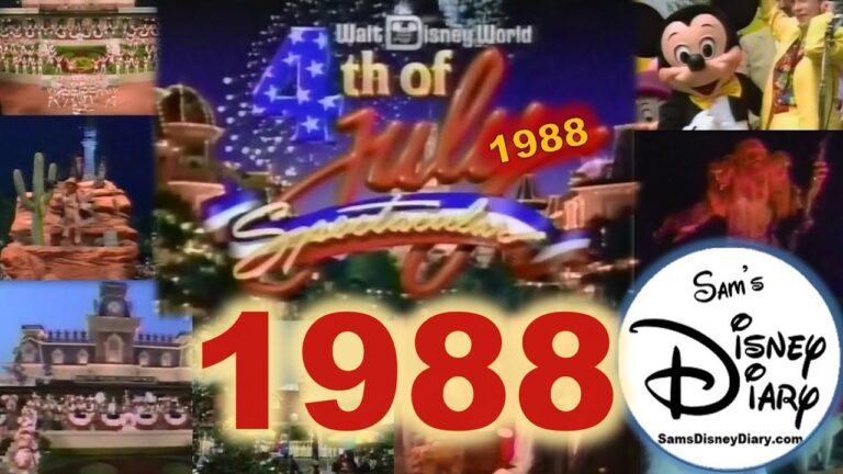 1988 4th of July Fireworks | Walt Disney World
