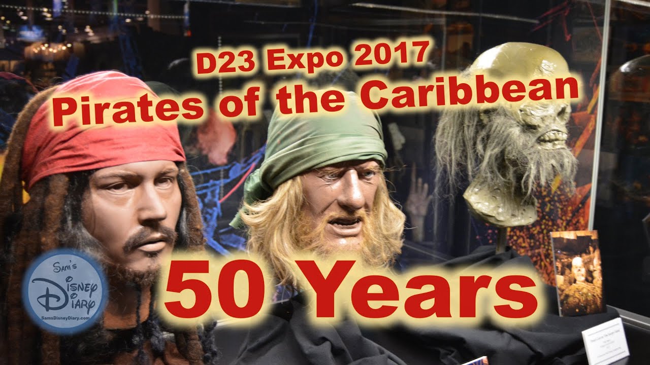 Disney Pirates of the Caribbean 50 years D23 Expo