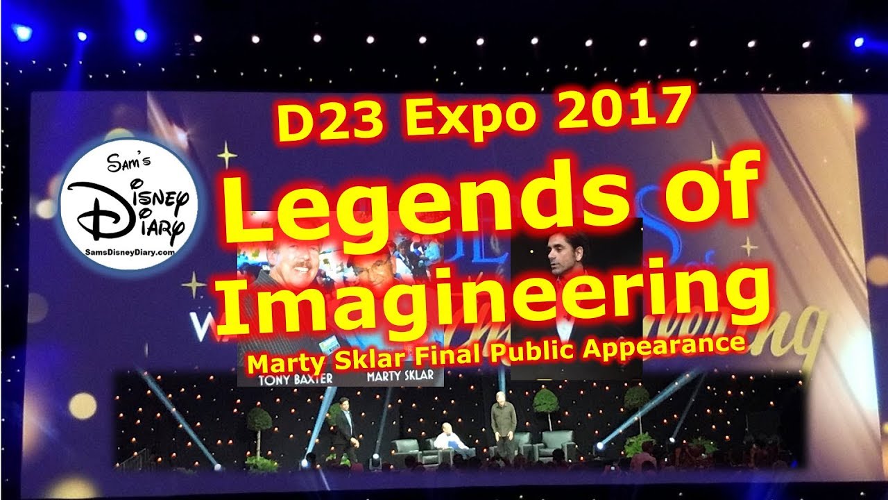 D23 Expo 2017 Legends of imagineering Walt Disney World