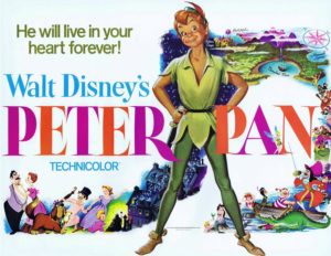 In 1953 Peter Pan added Captain Hook the Disney Piartes