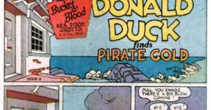 Donald Duck finds Pirate Gold original comic