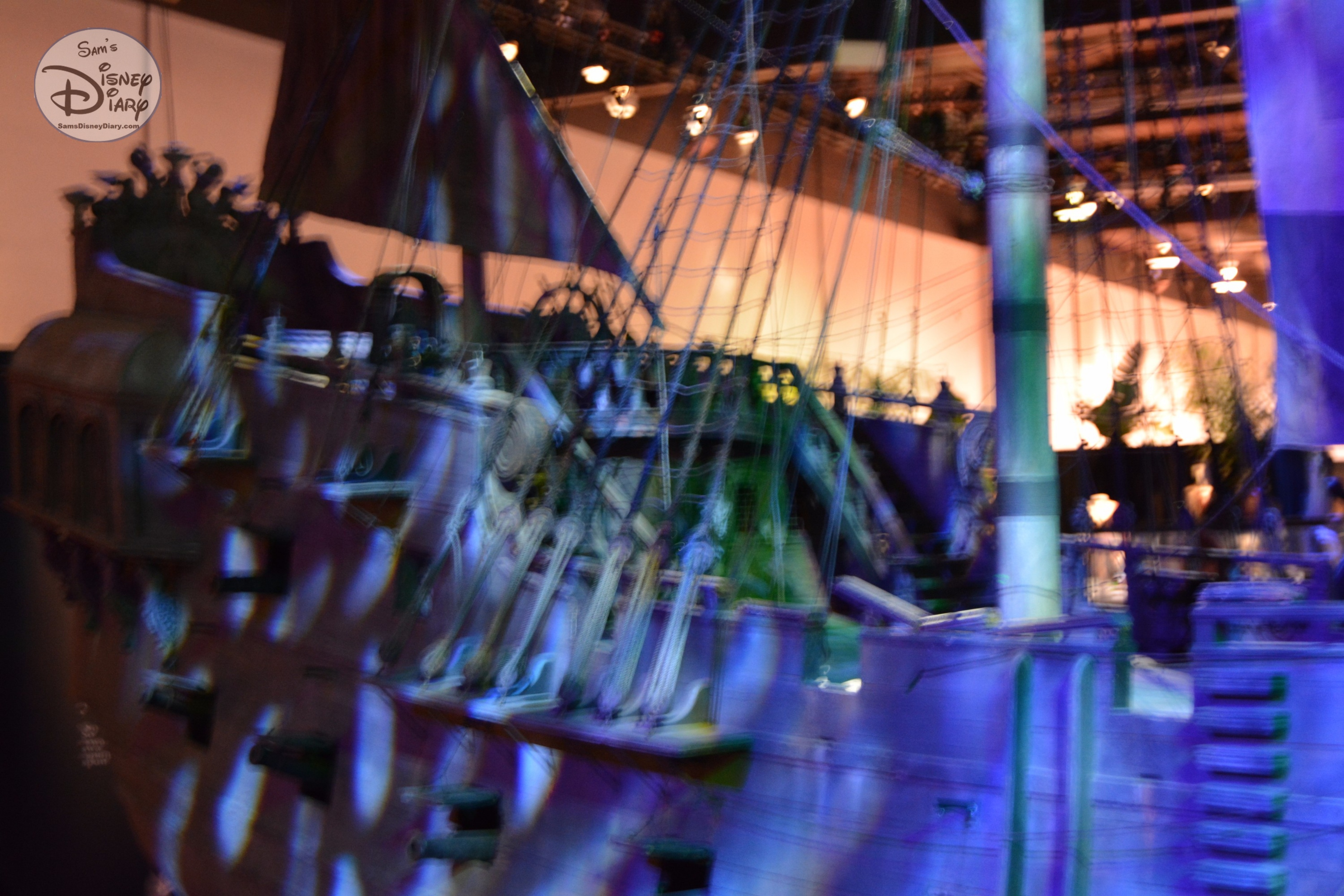 The D23 Expo Pirates Archive was full of Props and sets from all the Pirates Movies.