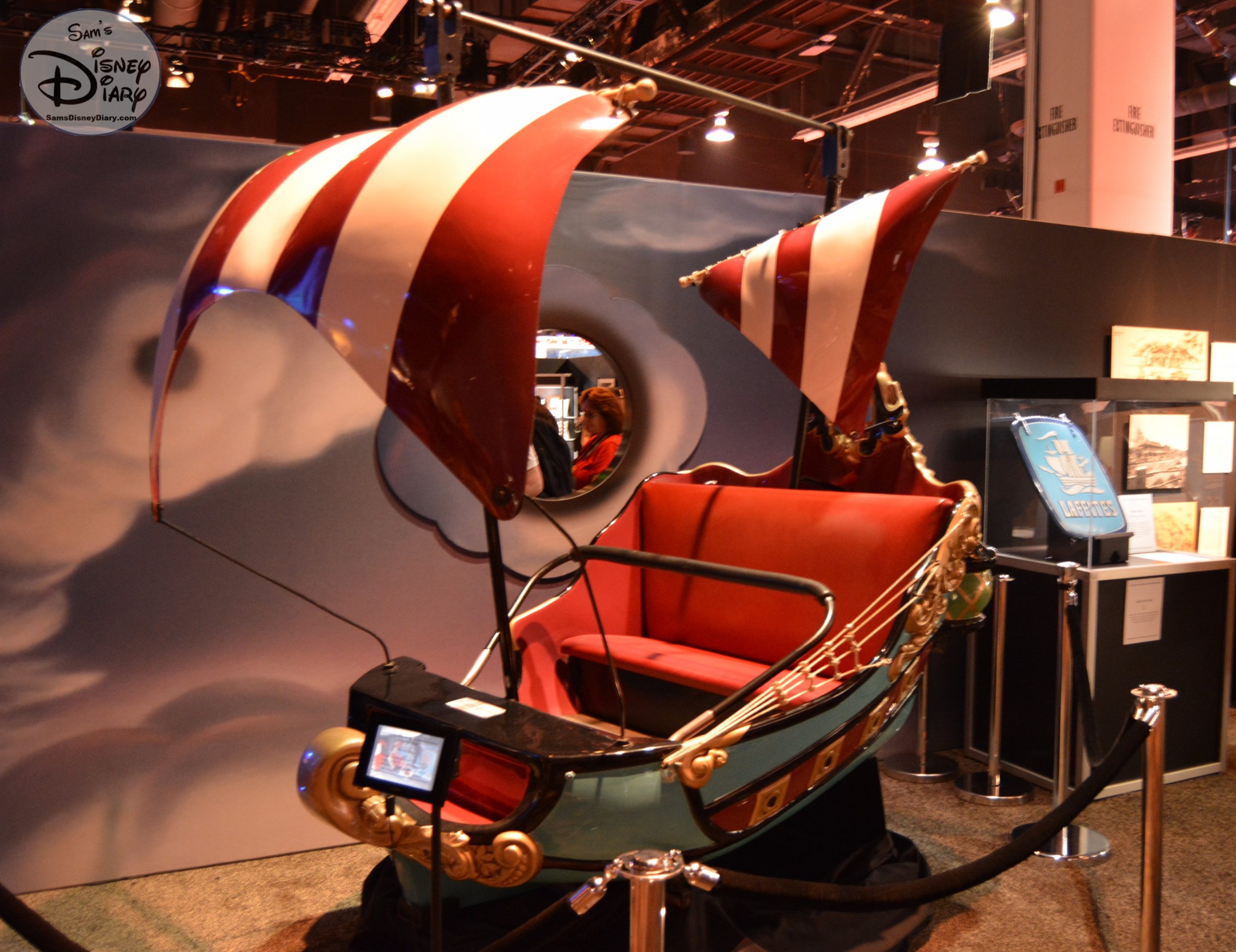 A Peter Pans Flight Ride Vehicle