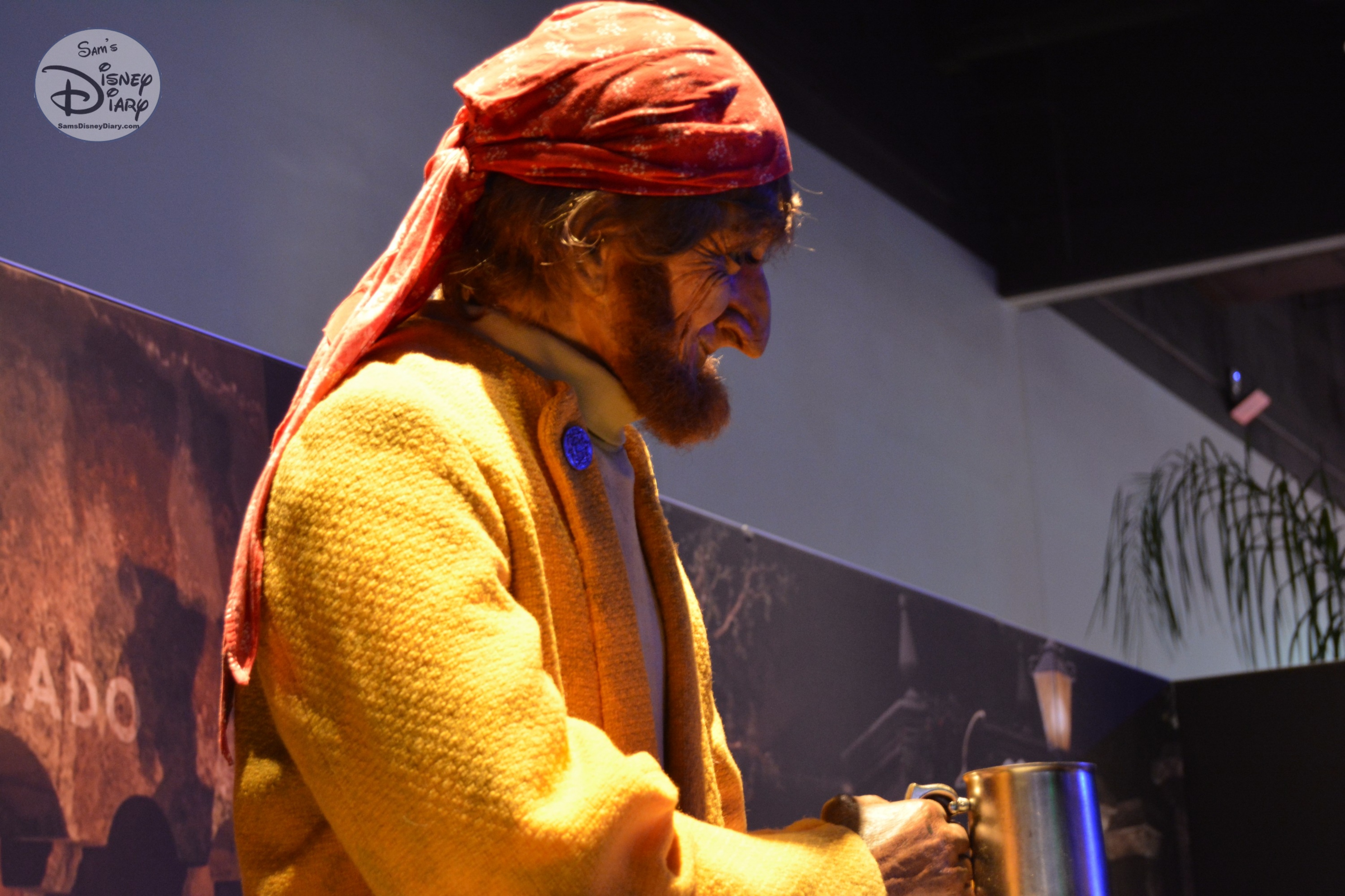 I'm sure that's as close as I have ever some to a Pirate from the Caribbean, part of the D23 Expo Pirates Archive
