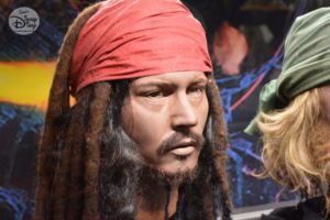 Captain Jack Sparrow Figure, part of the D23 Expo Pirates Archive