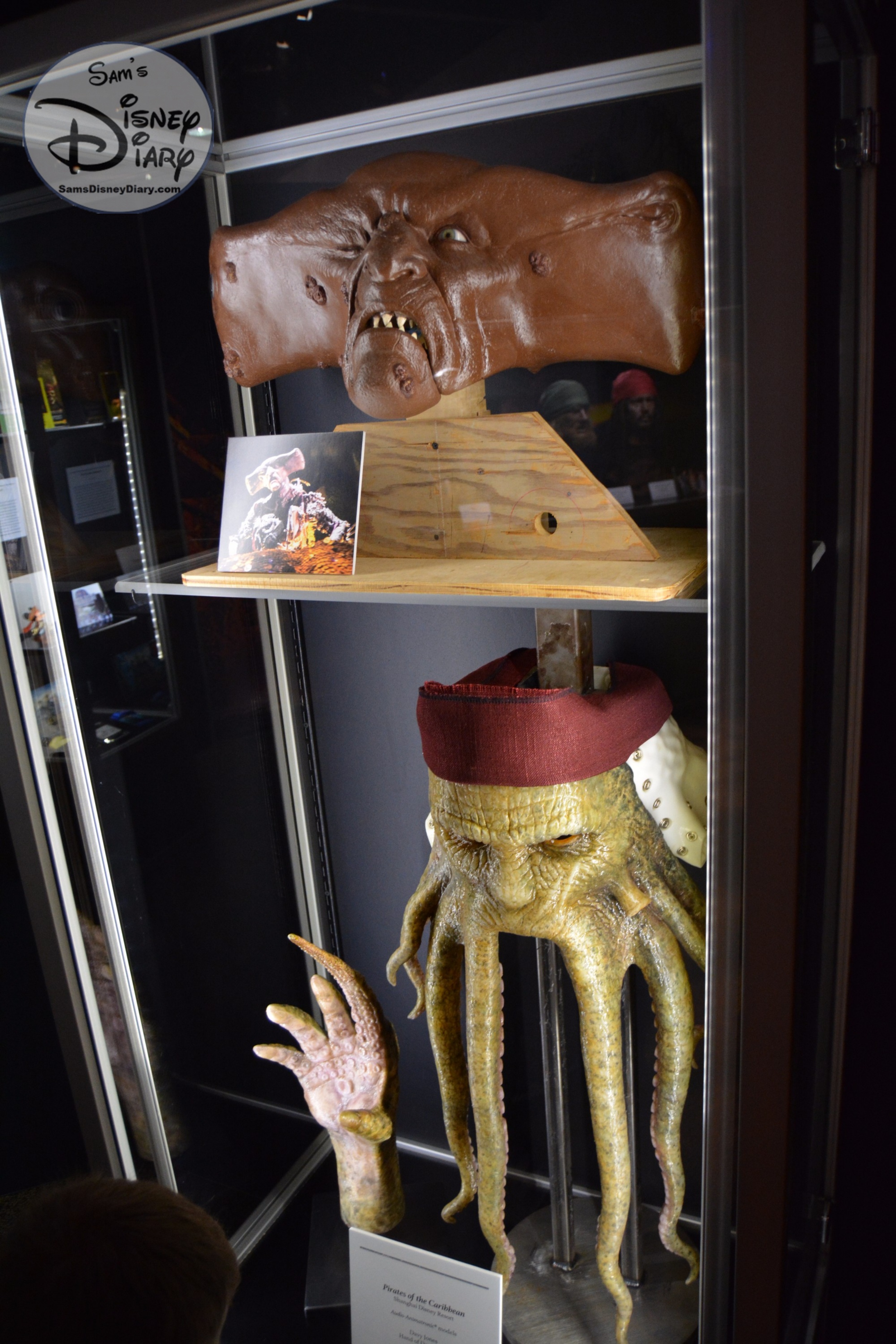 The D23 Expo Pirates Archive was full of Props and sets from all the Pirates Movies.