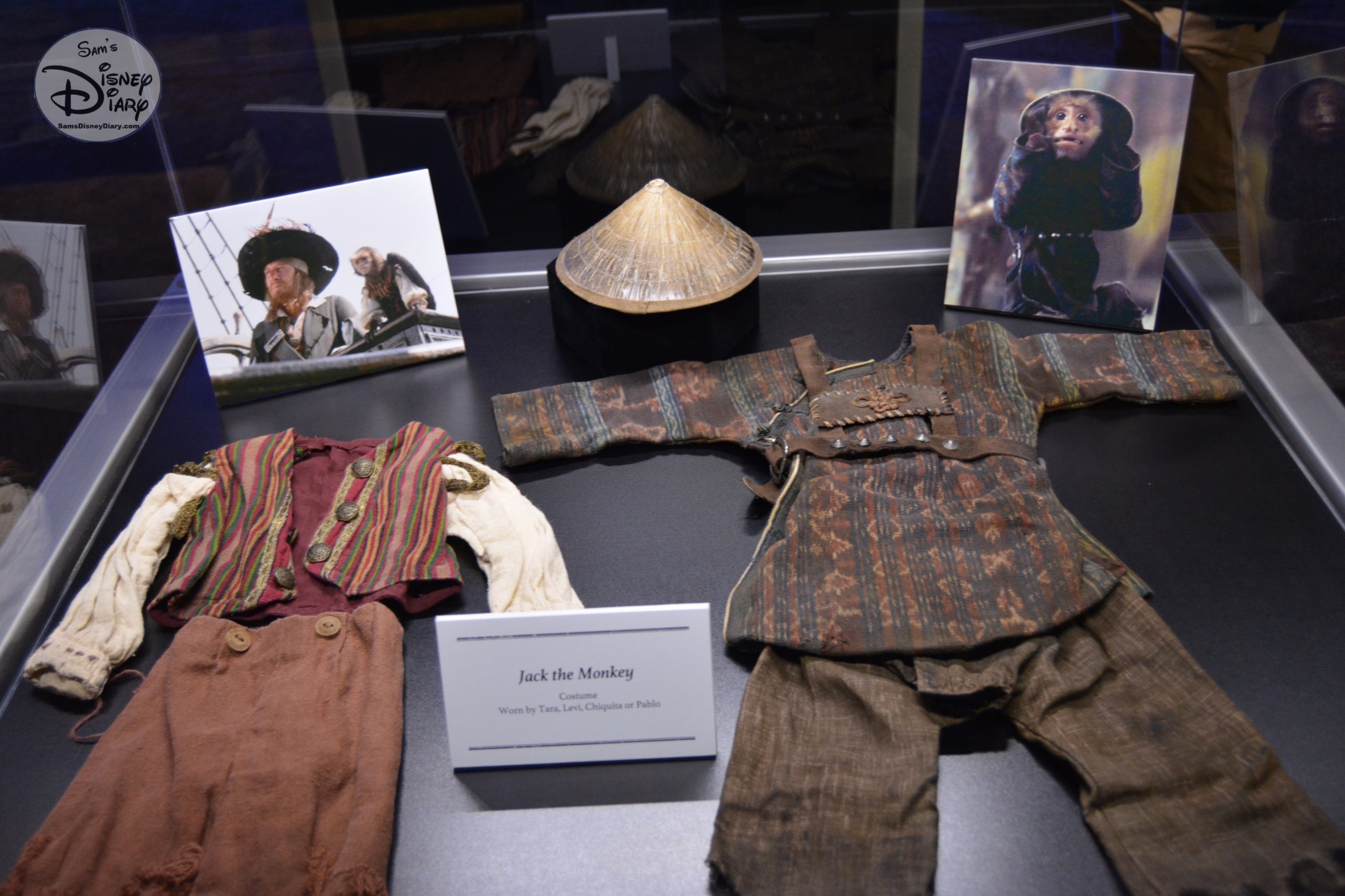 The D23 Expo Pirates Archive was full of Props and sets from all the Pirates Movies.