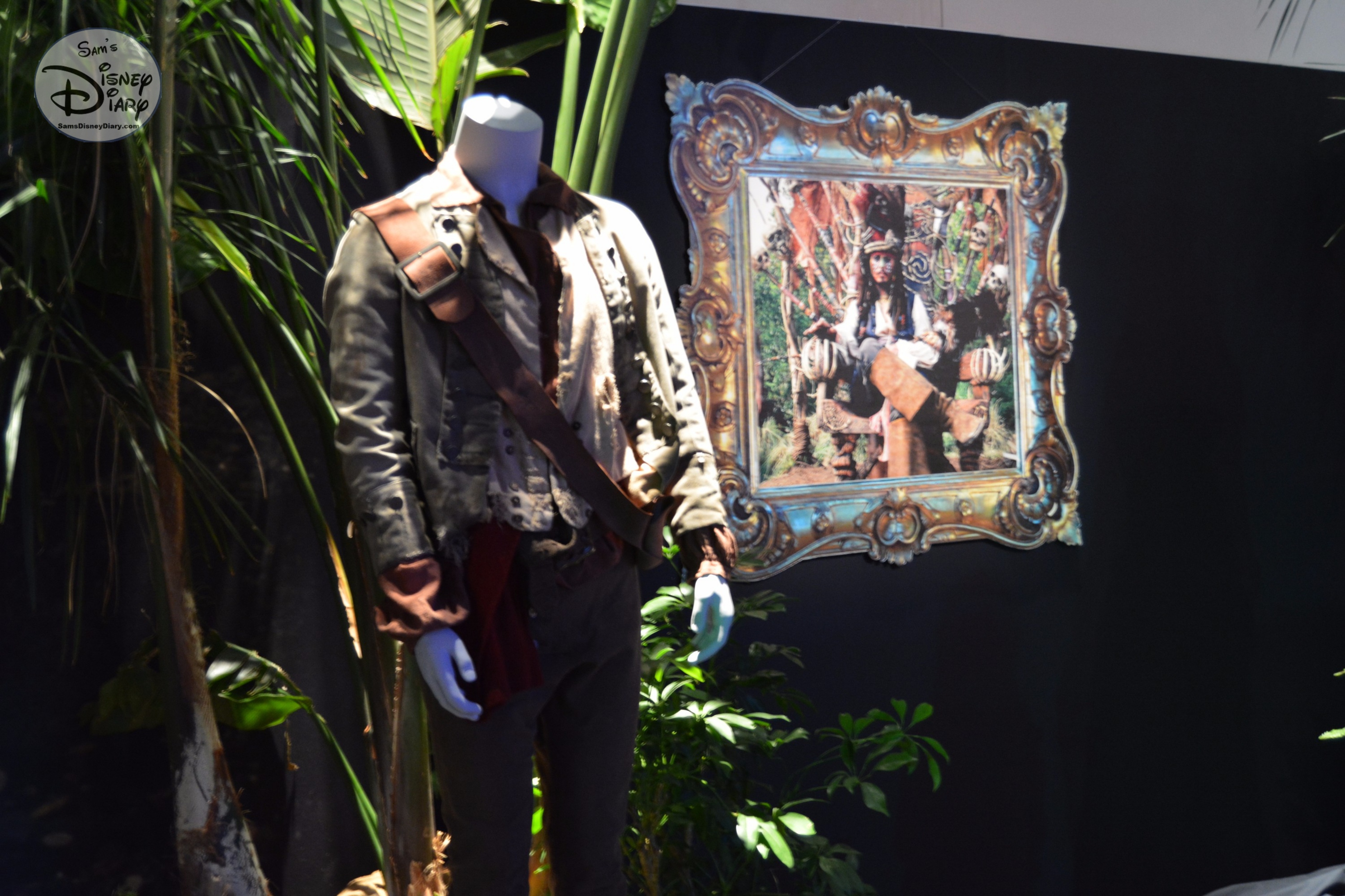 The D23 Expo Pirates Archive was full of Props and sets from all the Pirates Movies.
