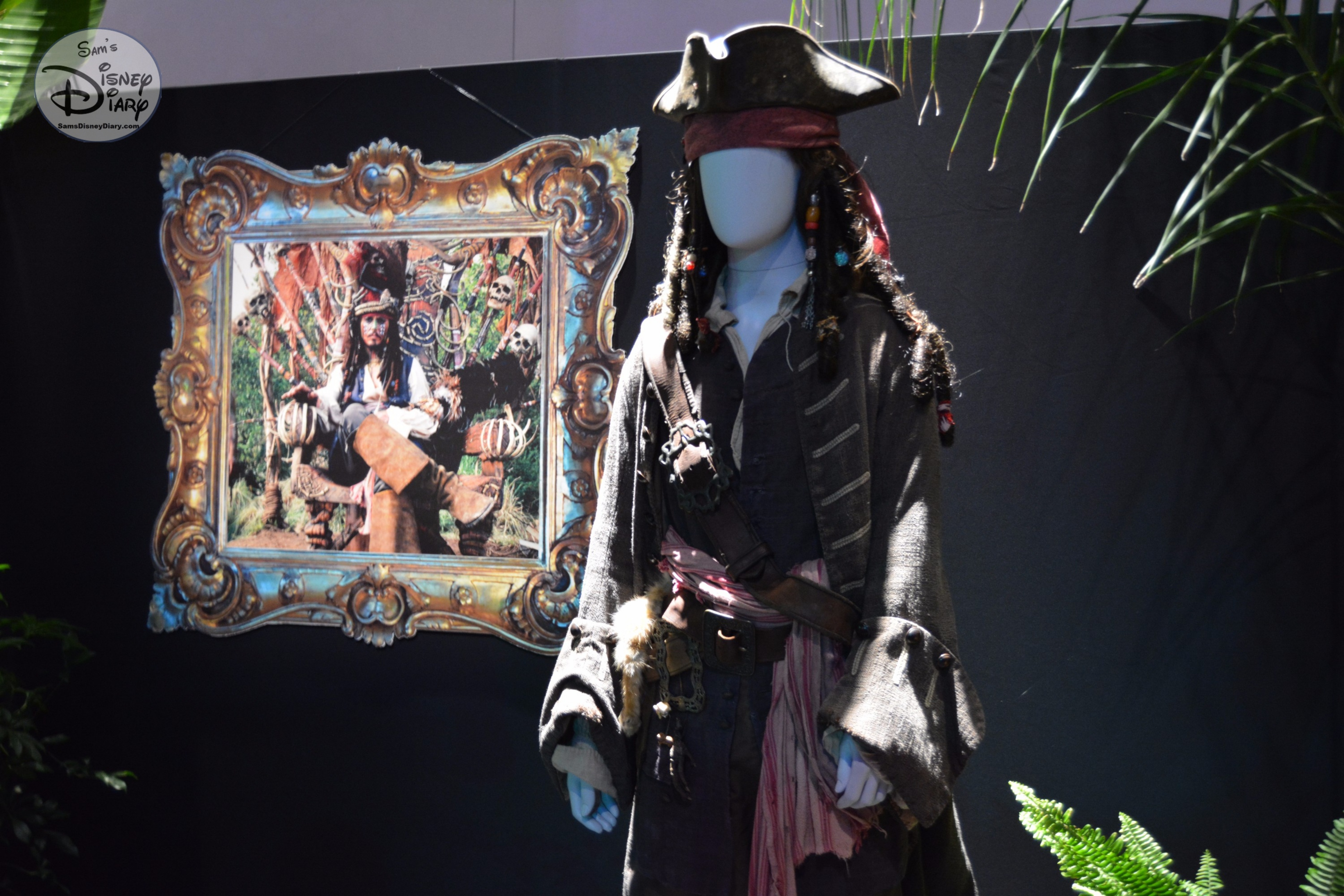 The D23 Expo Pirates Archive was full of Props and sets from all the Pirates Movies.