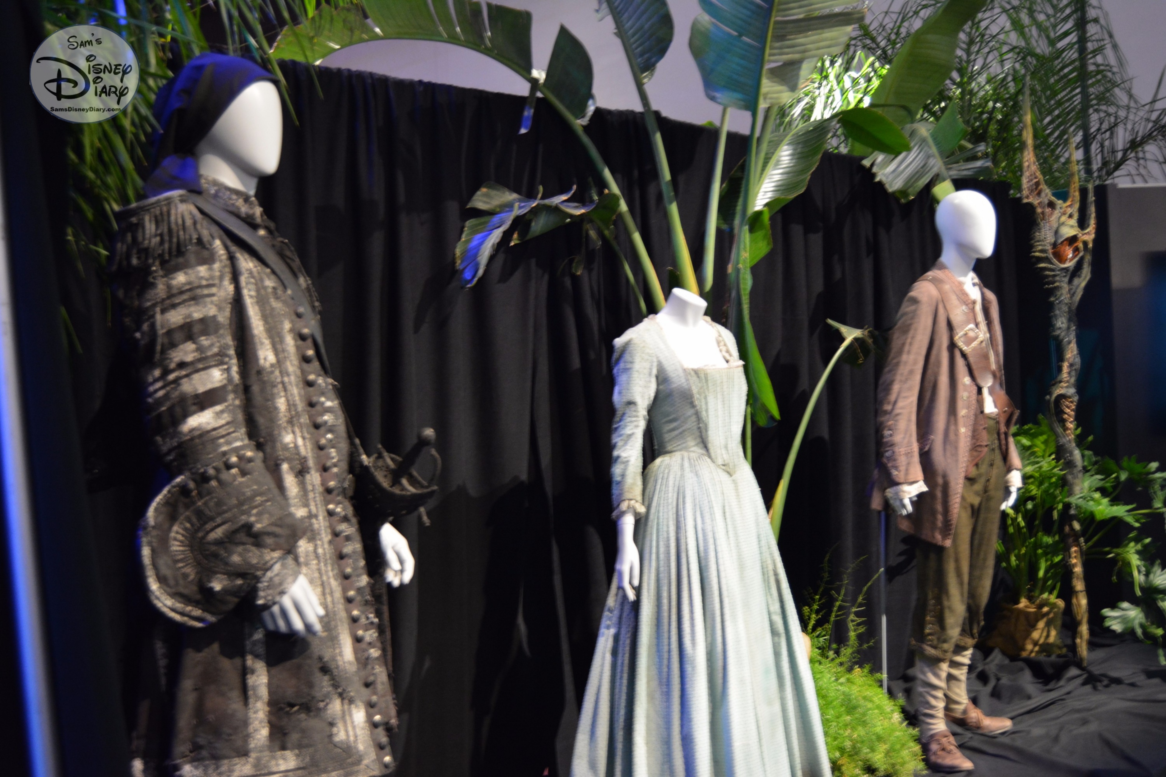 The D23 Expo Pirates Archive was full of Props and sets from all the Pirates Movies.