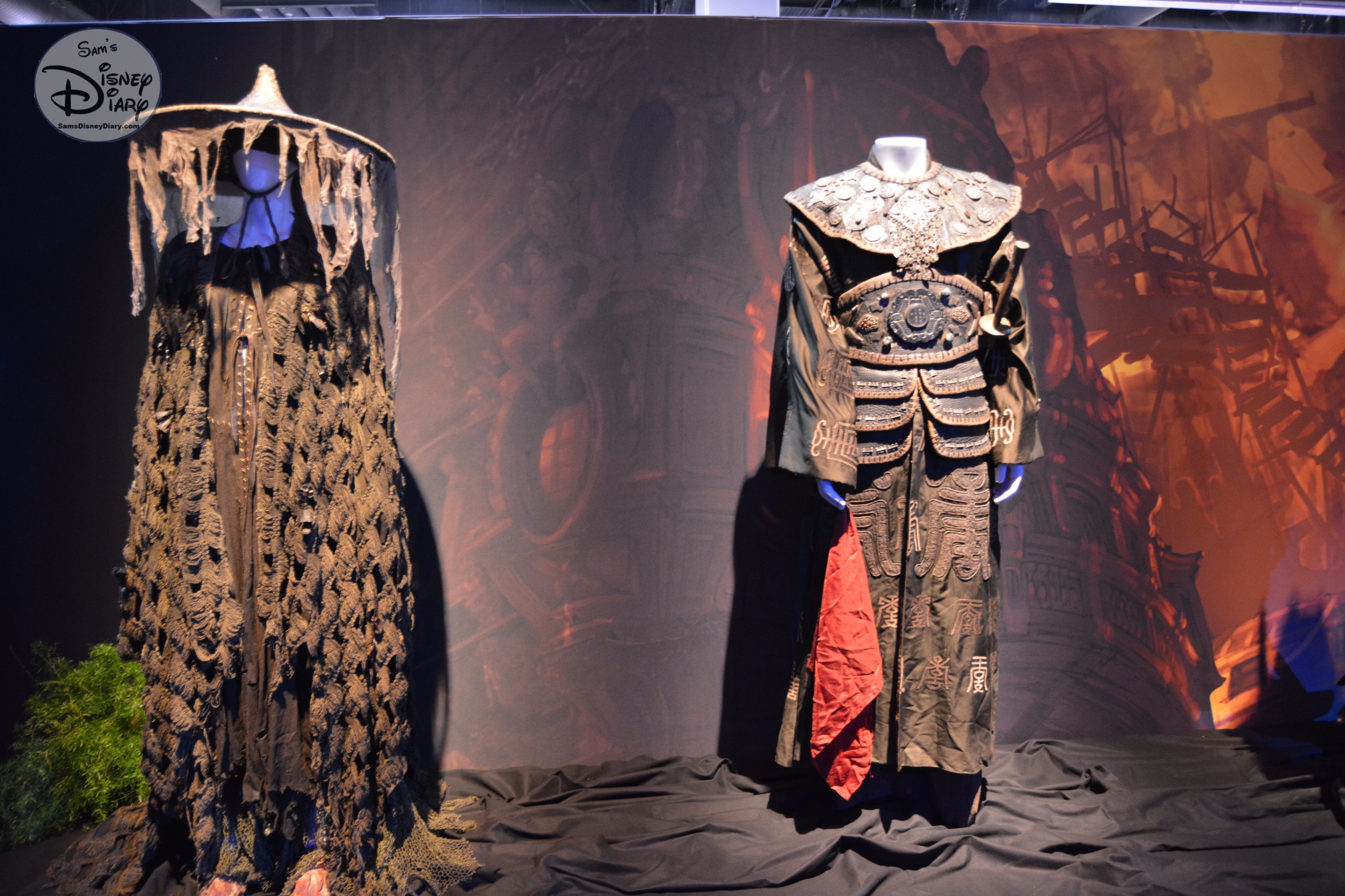 The D23 Expo Pirates Archive was full of Props and sets from all the Pirates Movies.