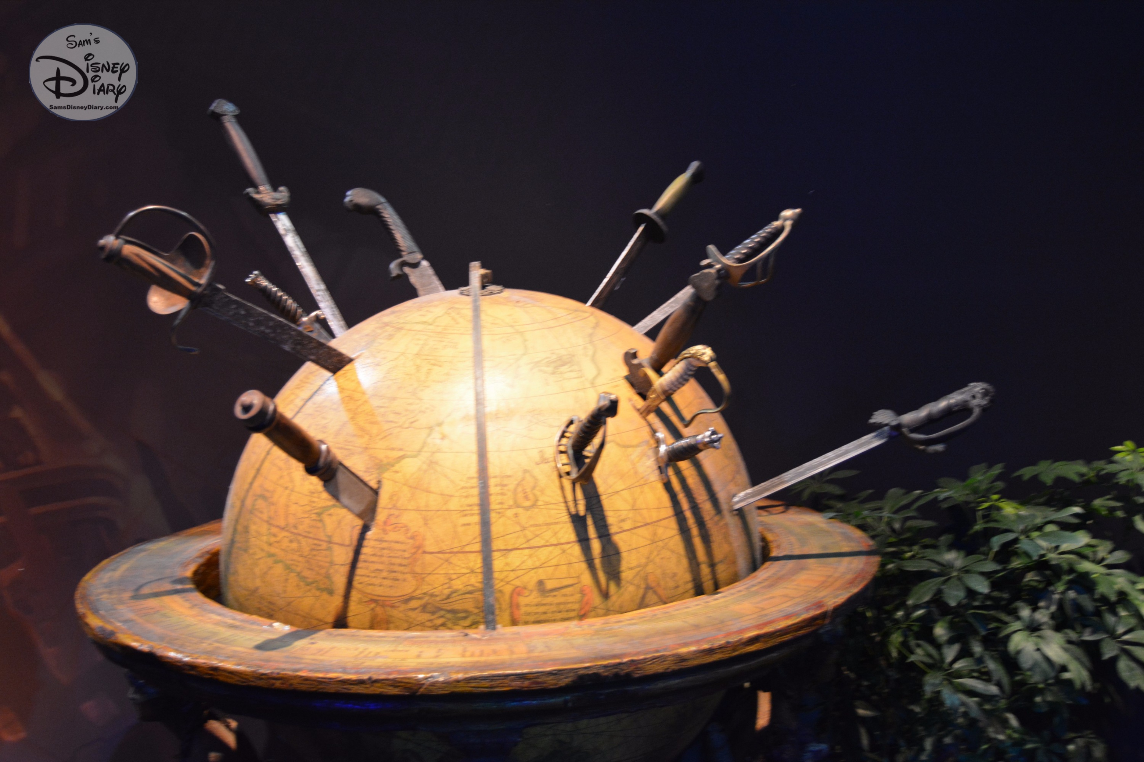 The D23 Expo Pirates Archive was full of Props and sets from all the Pirates Movies.