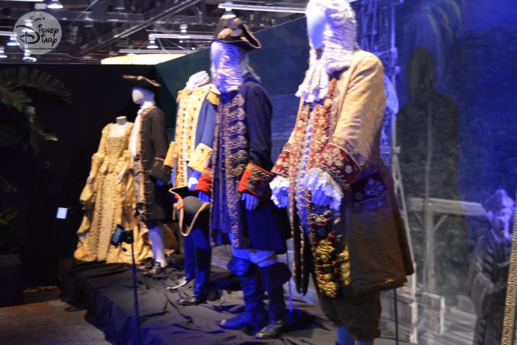 The D23 Expo Pirates Archive was full of Props and sets from all the Pirates Movies.