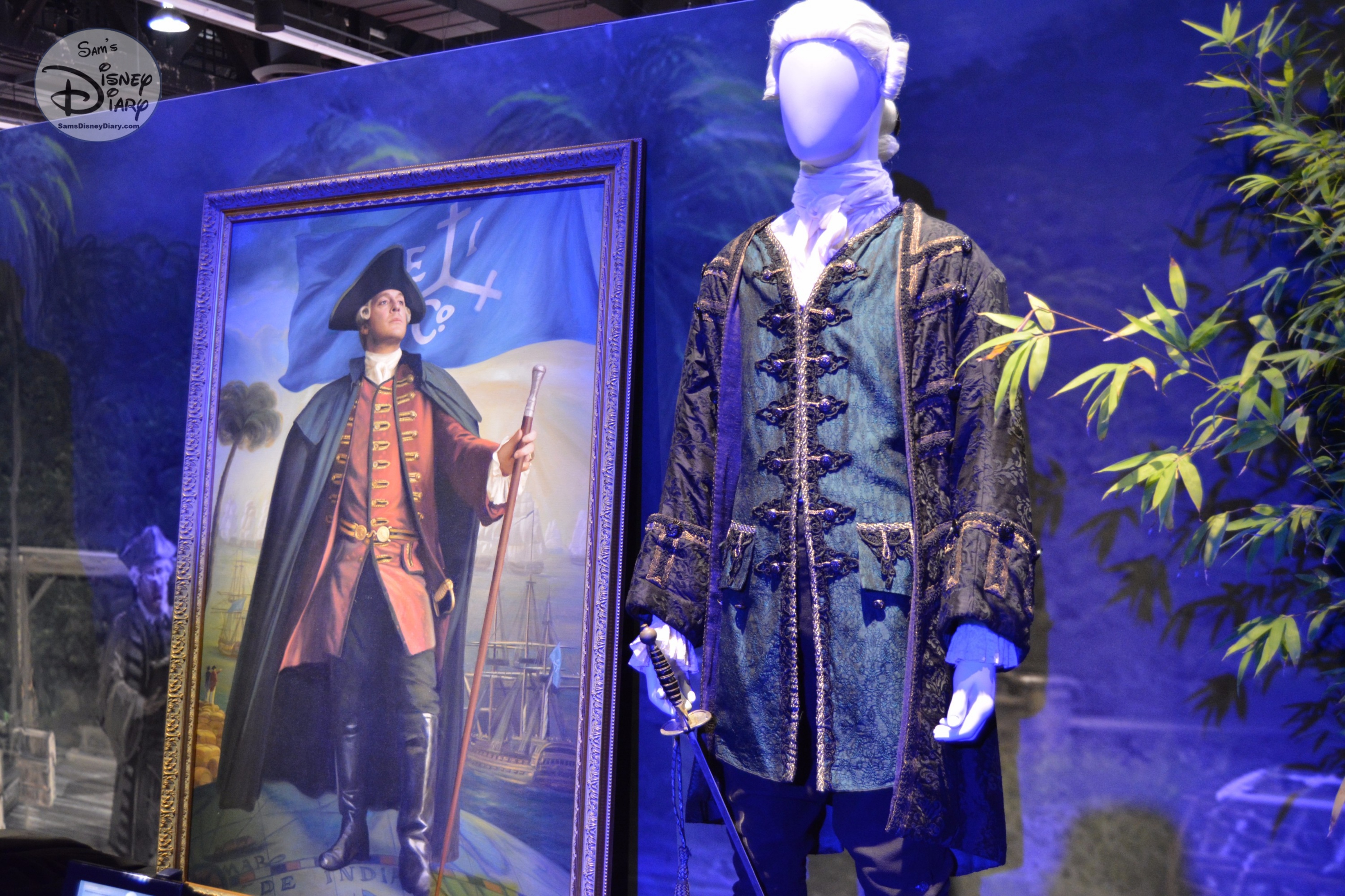 The D23 Expo Pirates Archive was full of Props and sets from all the Pirates Movies.