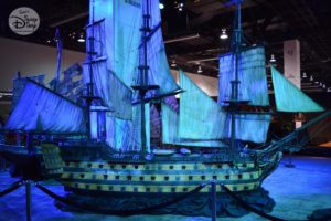 The D23 Expo Pirates Archive was full of Props and sets from all the Pirates Movies.