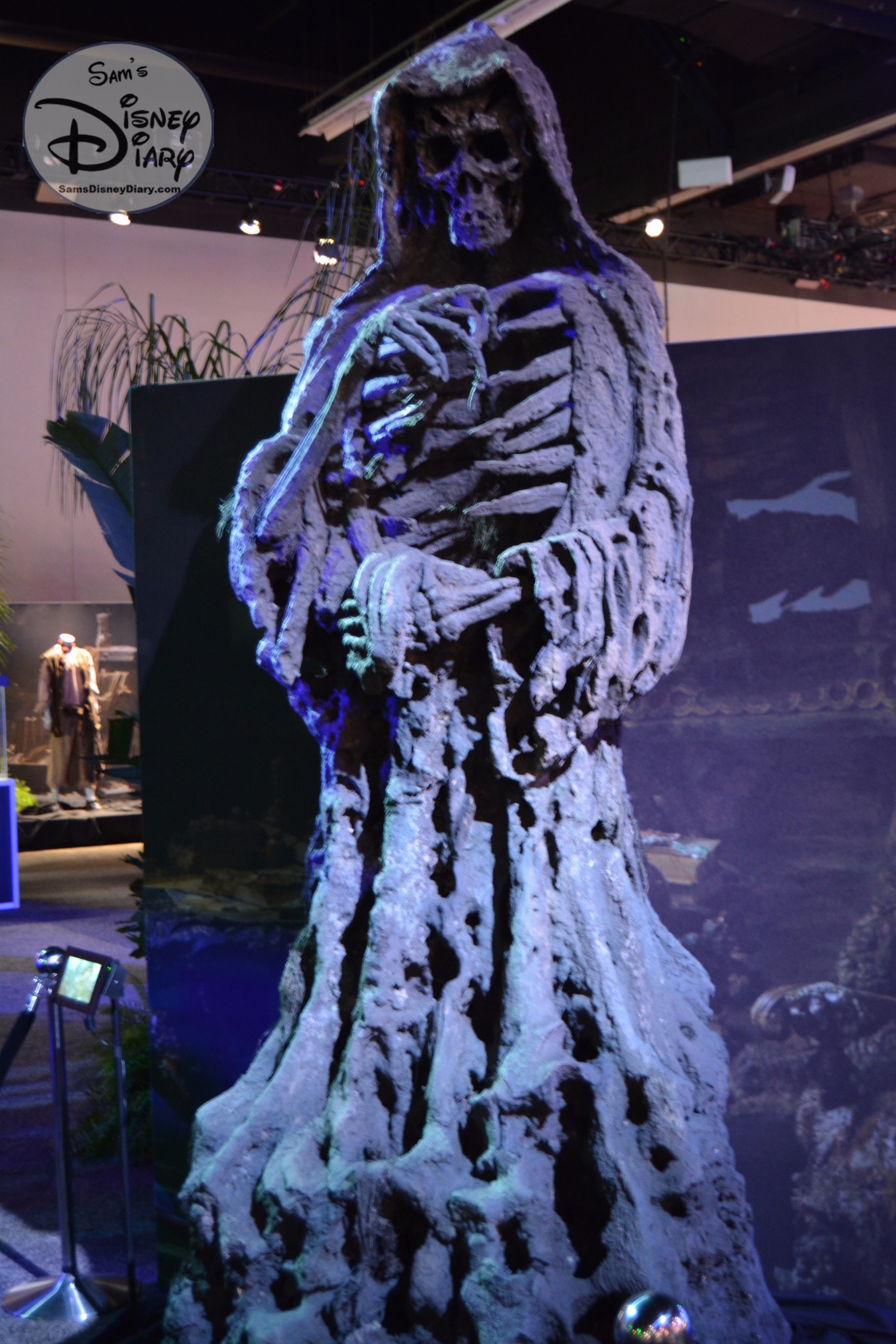The D23 Expo Pirates Archive was full of Props and sets from all the Pirates Movies.