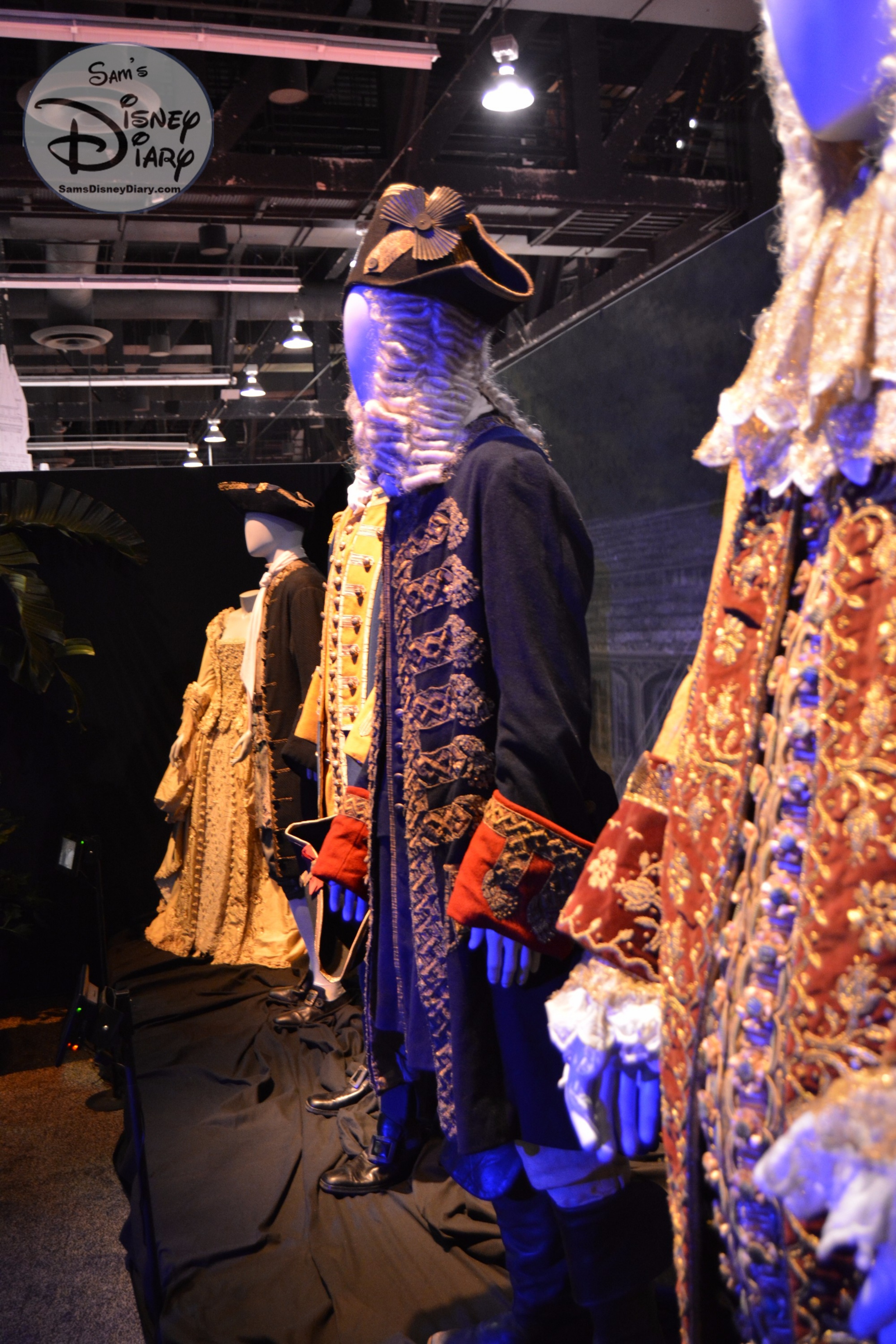 The D23 Expo Pirates Archive was full of Props and sets from all the Pirates Movies.