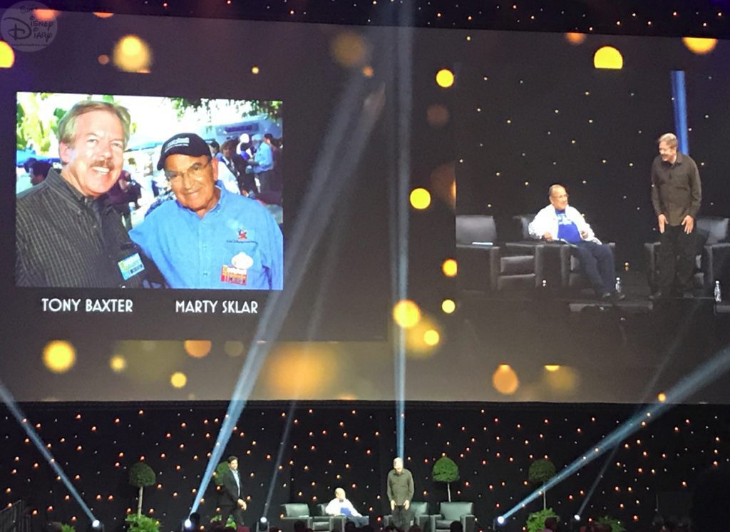 Marty and Tony introduced for the Legends Panel