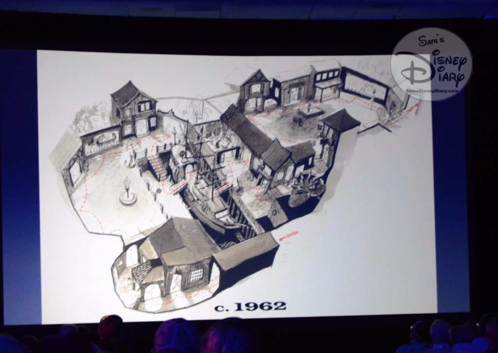 D23 Expo 2017: Marc Davis Haunted Mansion Walk Through Concept Art
