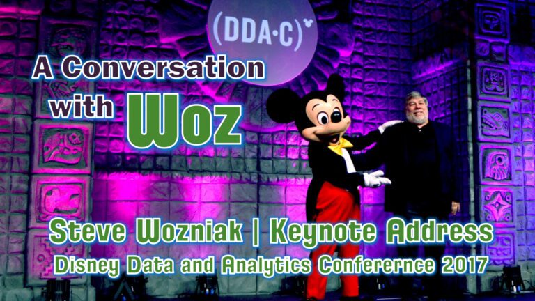 A Conversation with Woz | Steve Wozniak | Walt Disney World | Disney Data and Analytics Conference 2017 DDAC