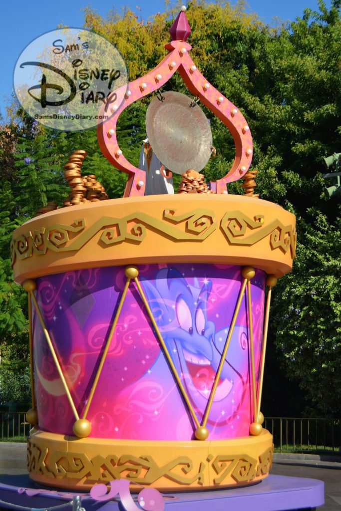 Disneyland Soundsational Parade - "Aladdin's Magical Cymbal Celebration" Parade unit