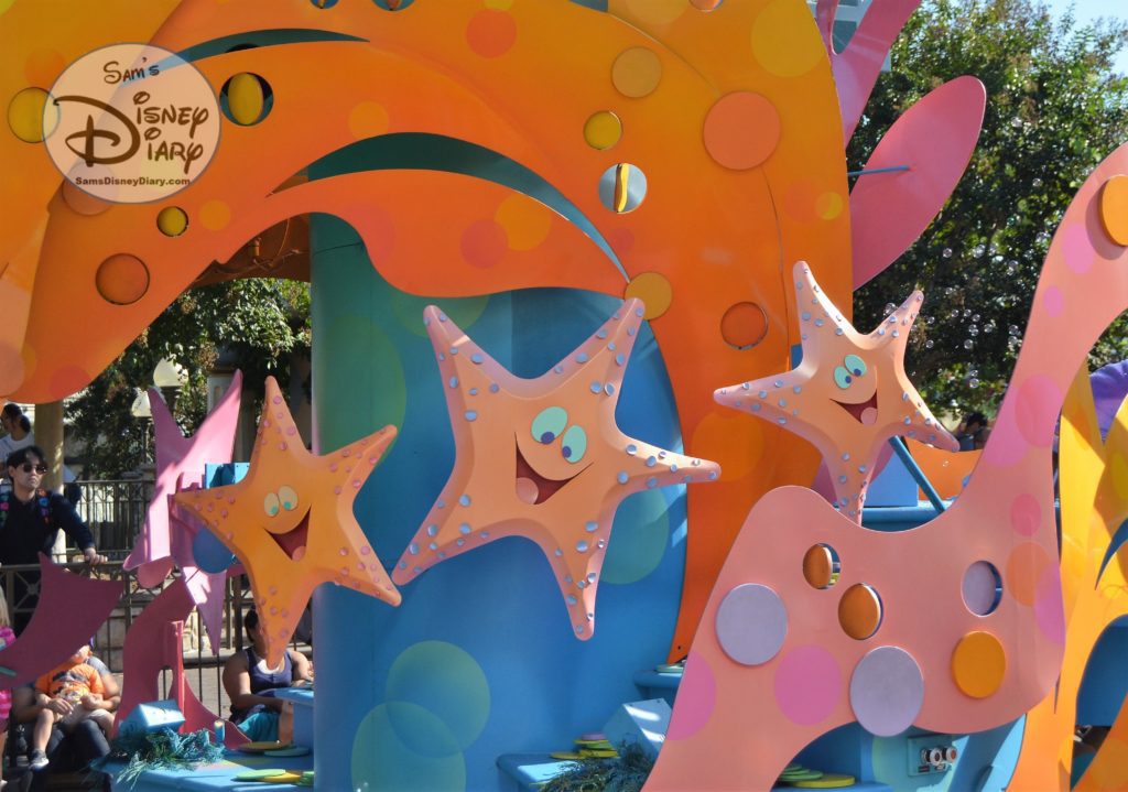 Sebastian's Calypso Carnival Float during Mickey's Soundsational Parade