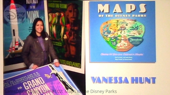 Vanessa Hunt Curated all of the Maps in the book - Maps of the Disney Parks - and participated on the Panel