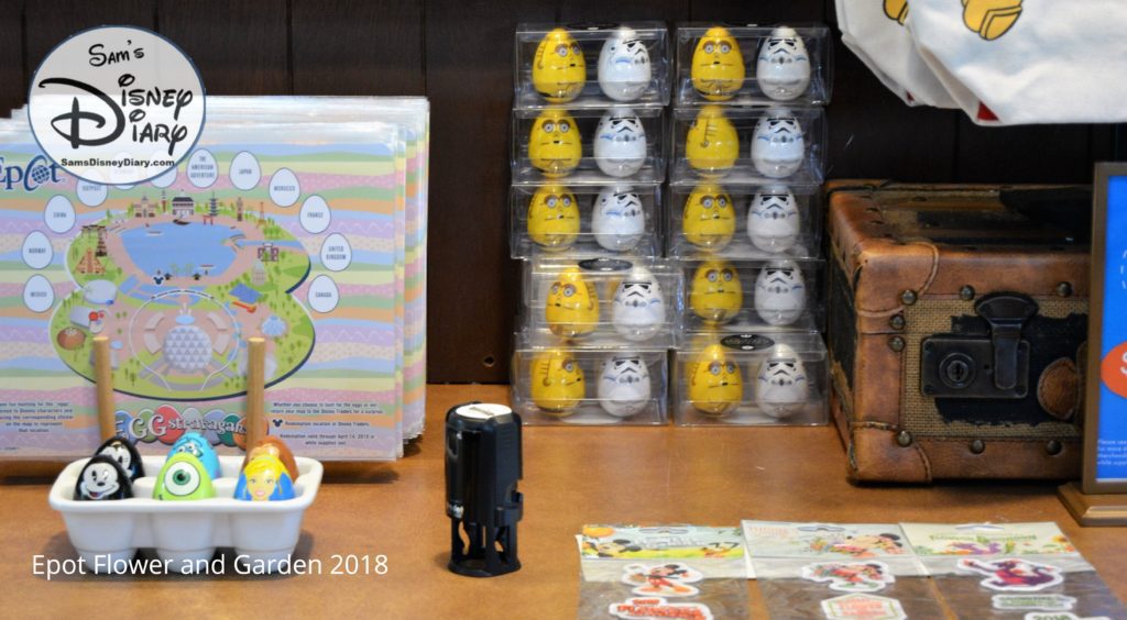 Sams Disney Diary Epcot Flower and Garden 2018 - the “Egg-Stravaganza Scavenger Hunt”