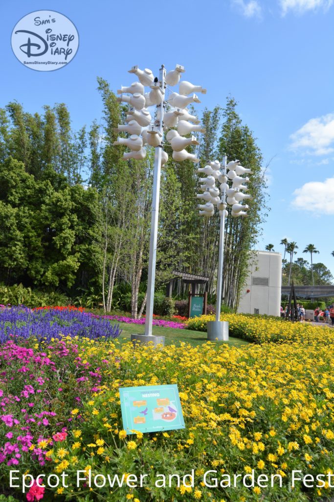 Sams Disney Diary Epcot Flower and Garden Festival 2018 Garden Destinations all around world showcase