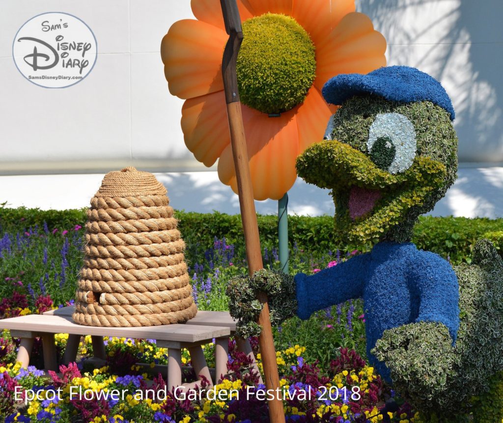Sams Disney Diary Epcot Flower and Garden Festival 2018 - Topiaries
