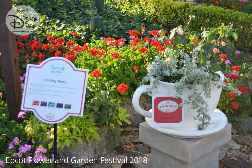 Sams Disney Diary Epcot Flower and Garden 2018 - English Tea Tour