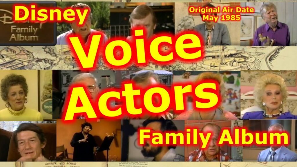 Disney Family Album Voice Actors Disney Voice Actors Disney