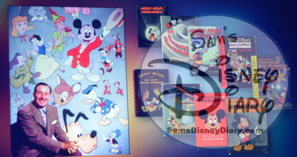 Early examples of The Disney Merchandise Catalog with Walt