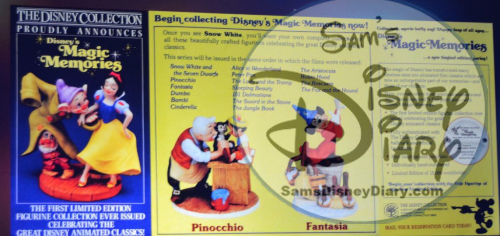 The Disney Magic Memories Figurine Collector set