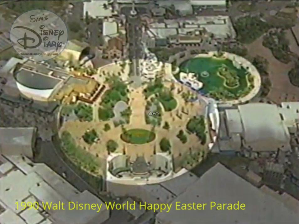 1990 Walt Disney World Happy Easter Parade - Disney MGM Studios - The Park is (was) one big hidden mickey.